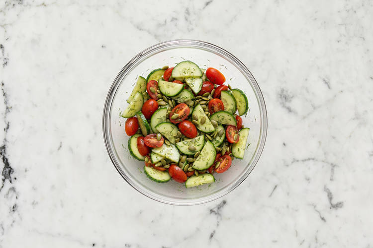 Make Cucumber Salad