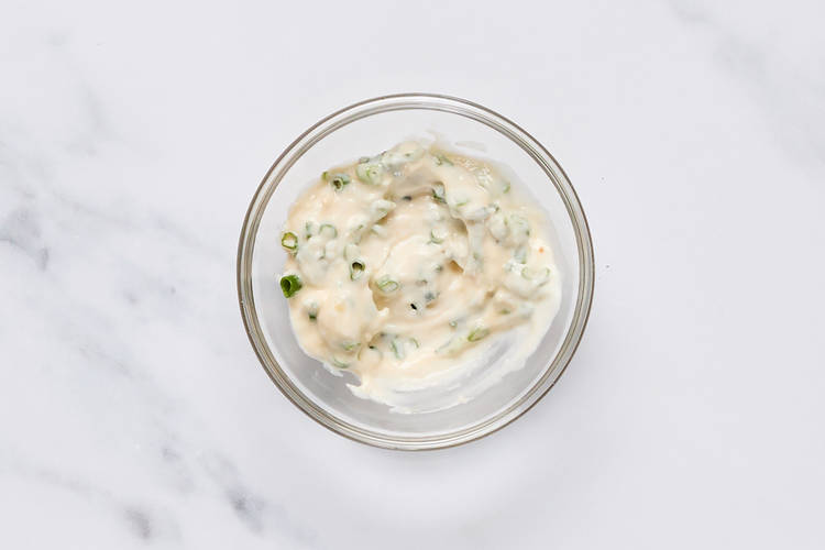 Finish prep and make chive cream