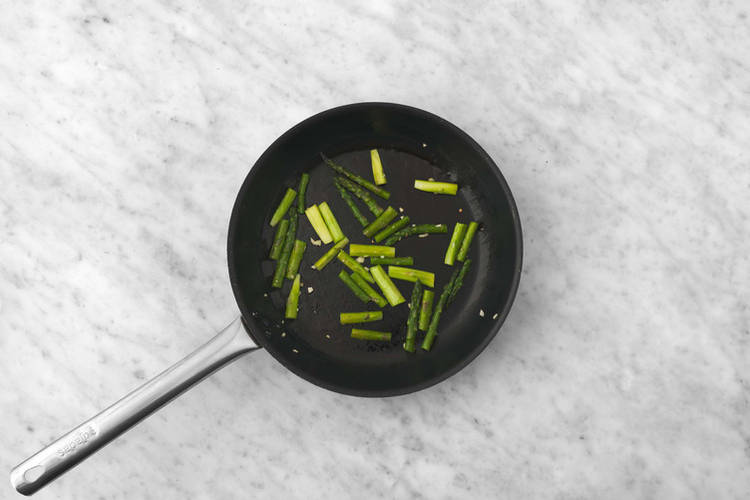 Fry the Asparagus