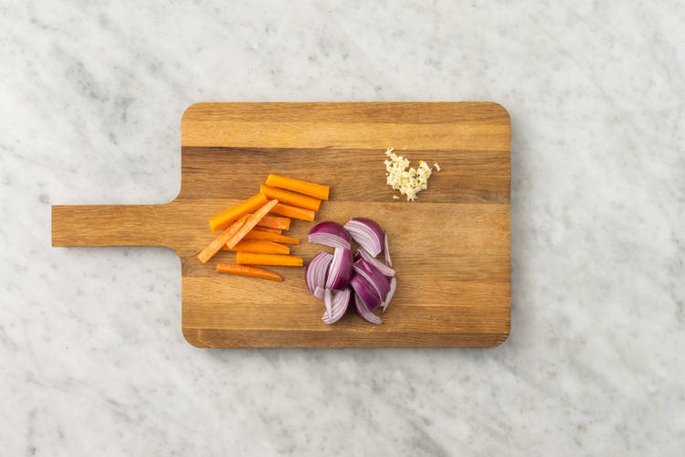 Forbered grøntsager