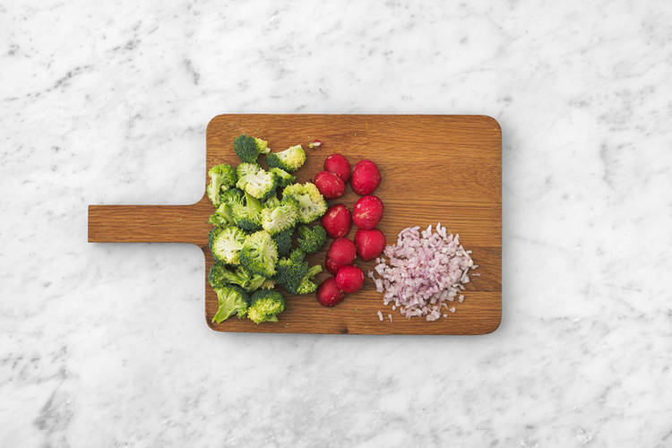 Forbered grøntsager