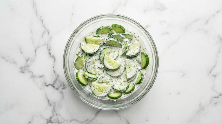 Make Cucumber Salad