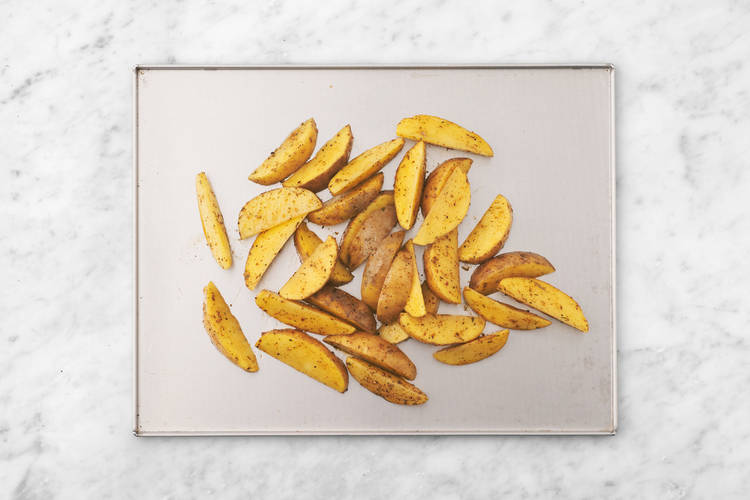Make the Rosemary Wedges