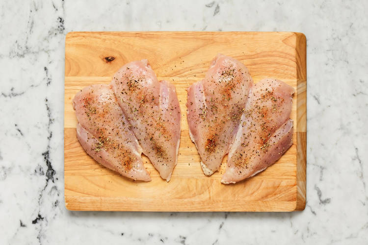Prep chicken
