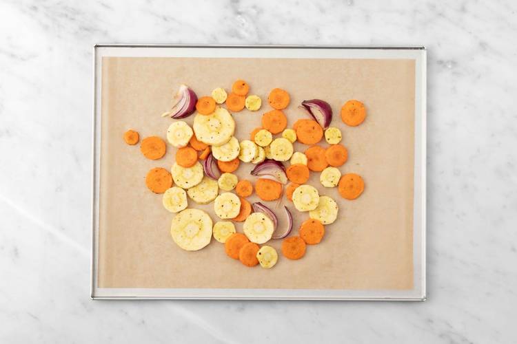 Roast veggies
