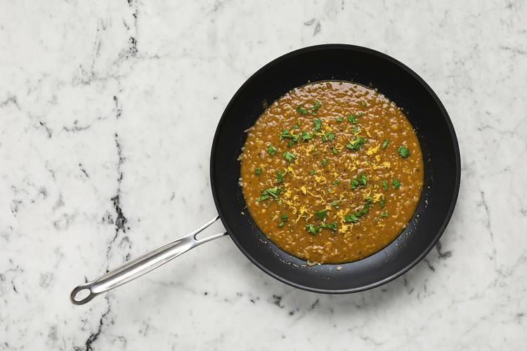 Make pan sauce