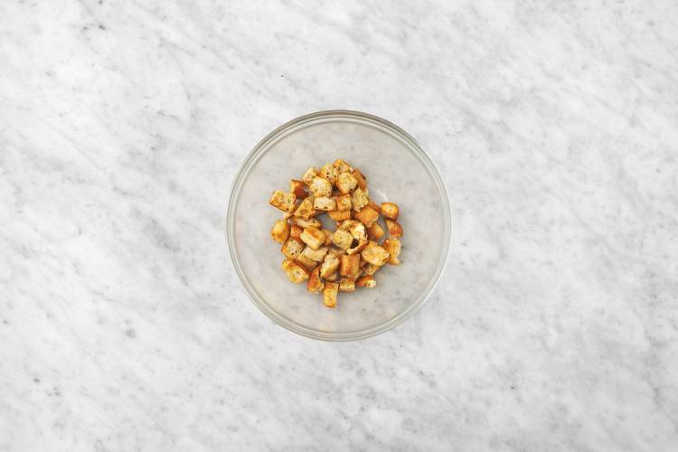 Make croutons