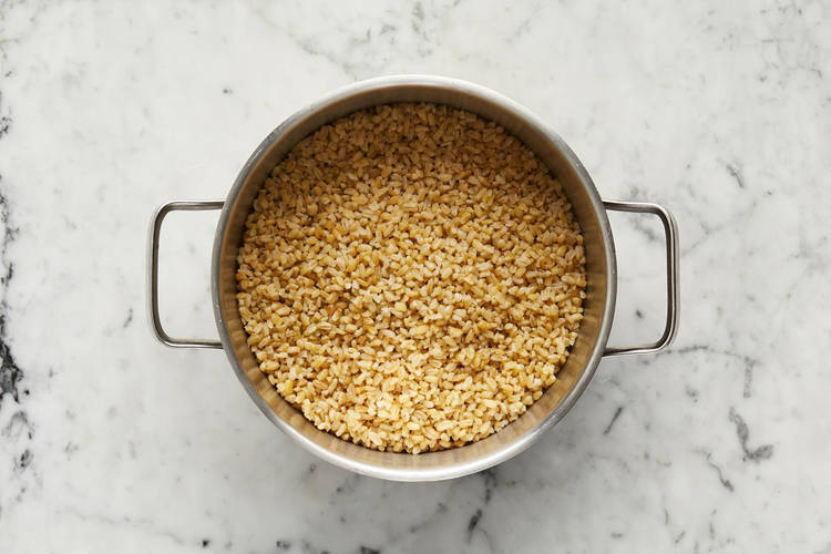 Cook bulgur