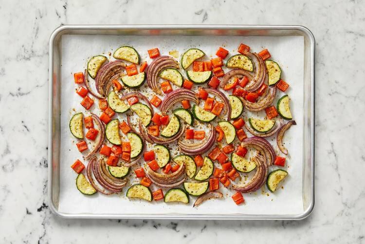 Roast veggies