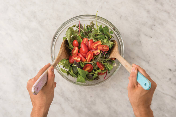 Toss the salad