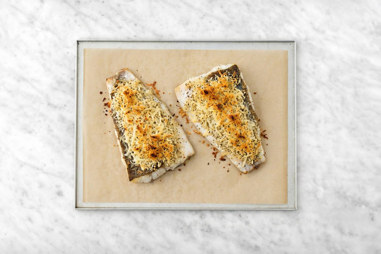 Cook the salmon