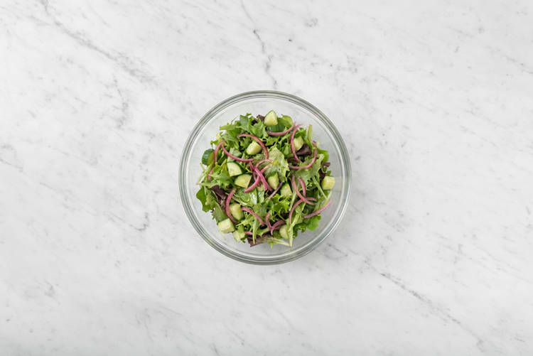 Toss the salad