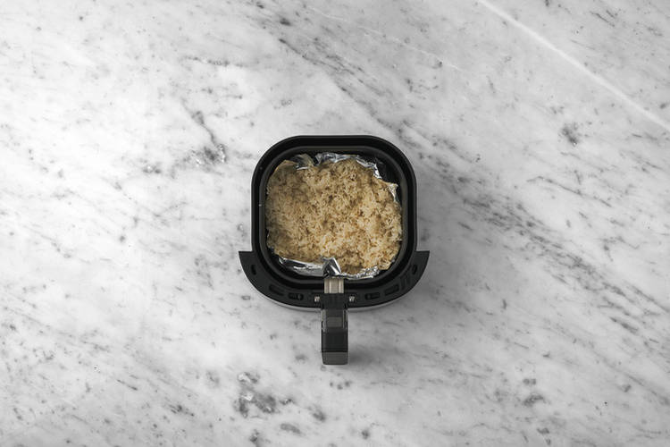 Finish the rice