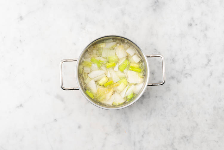 Gemüse kochen