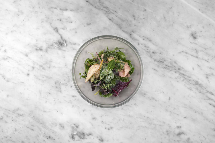 Salat anmachen