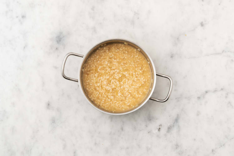 Risotto ansetzen
