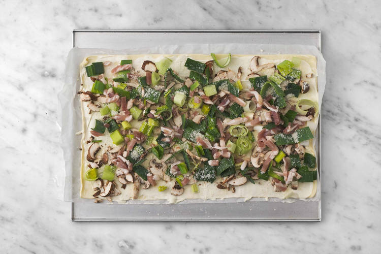 Tarte belegen