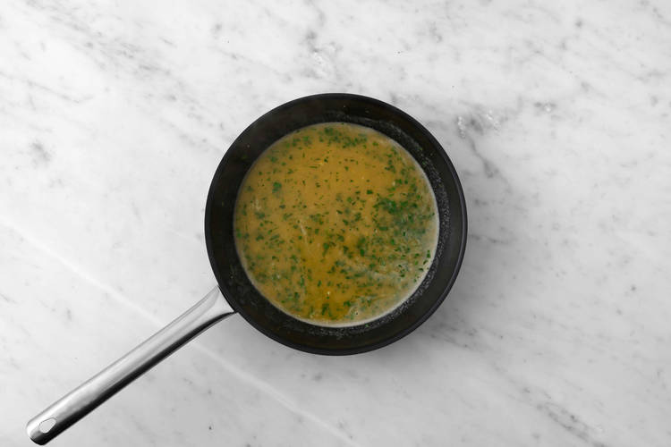 Sauce zubereiten