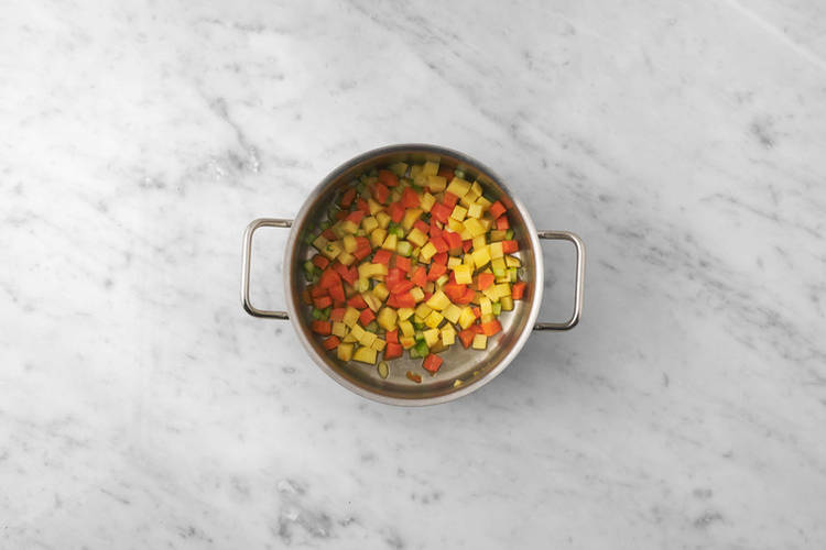 Gemüse kochen