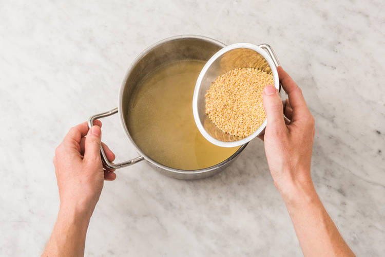 Bulgur garen