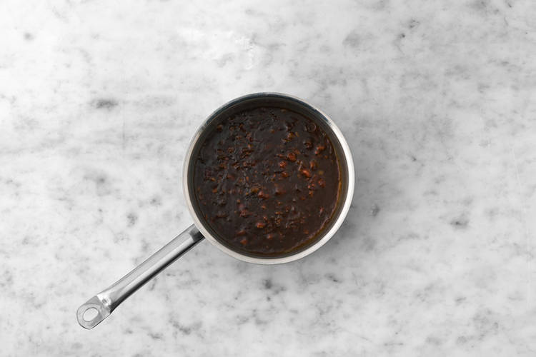 Soße kochen