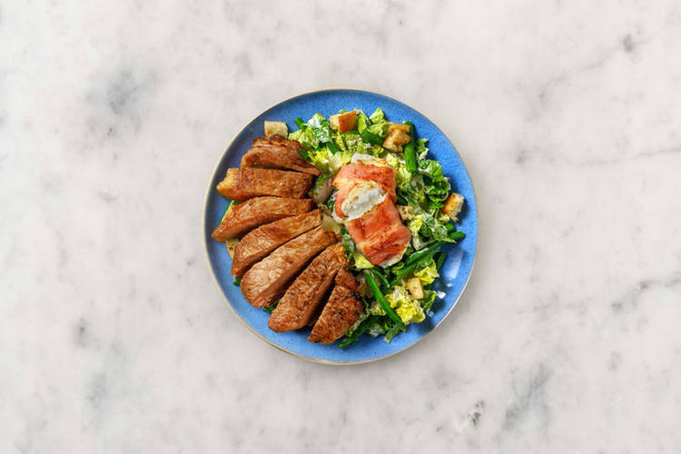 Steak braten & Anrichten