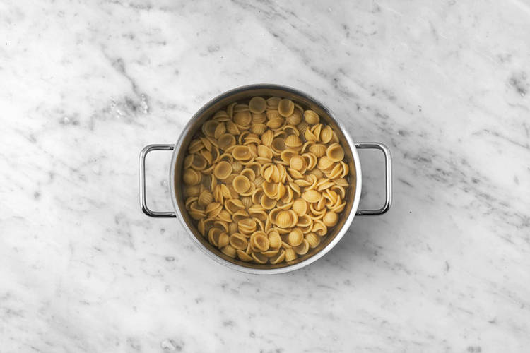 Pasta kochen