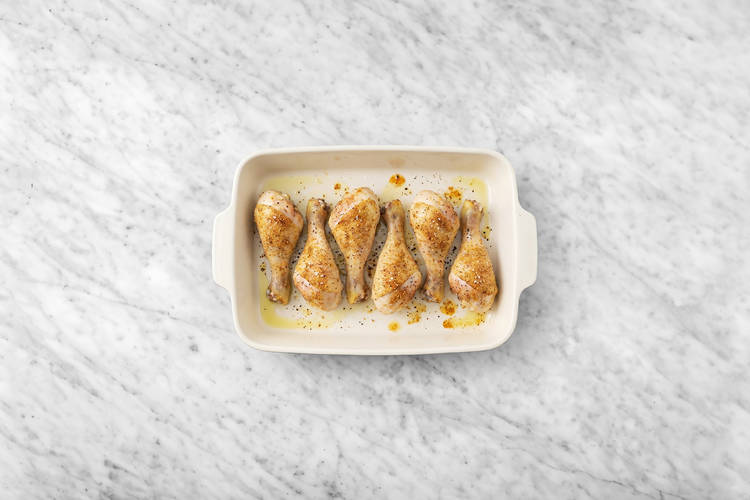 Cook the chicken