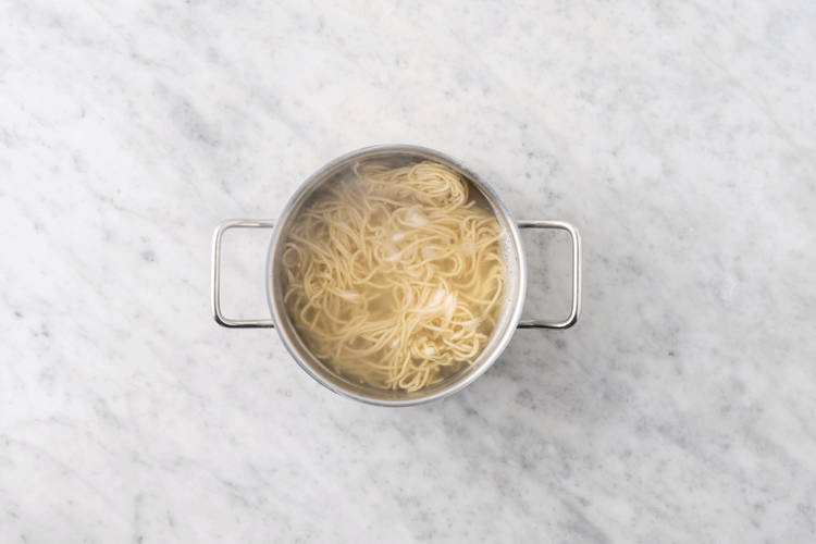 Cook the noodles