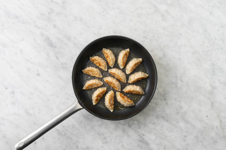 Cook the dumplings