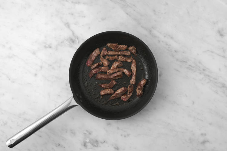 Cook the beef