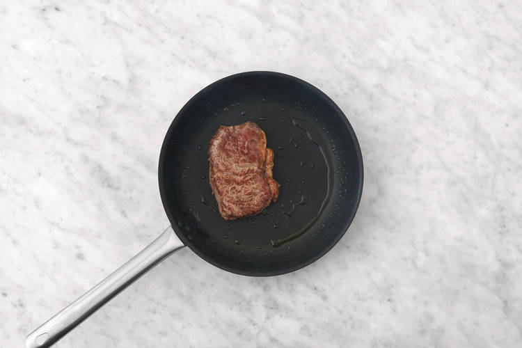 Cook the salmon