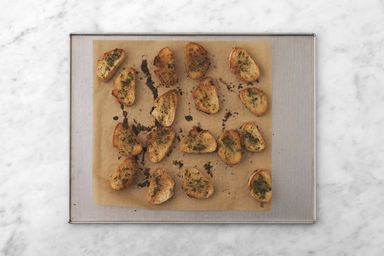 Bake the Garlic Bread