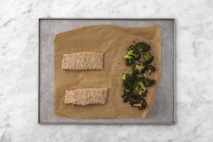 Förbered broccoli