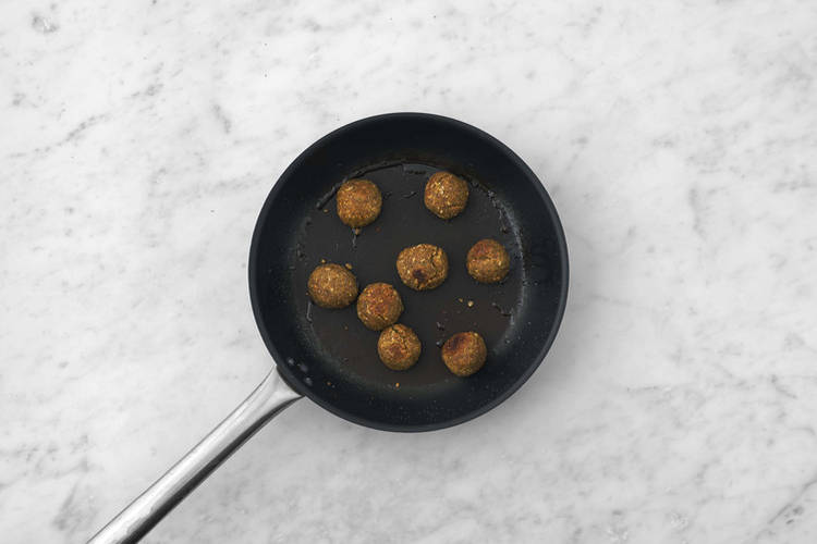 Pan-fry the Halloumi