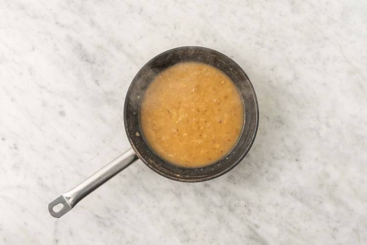 Préparer la sauce
