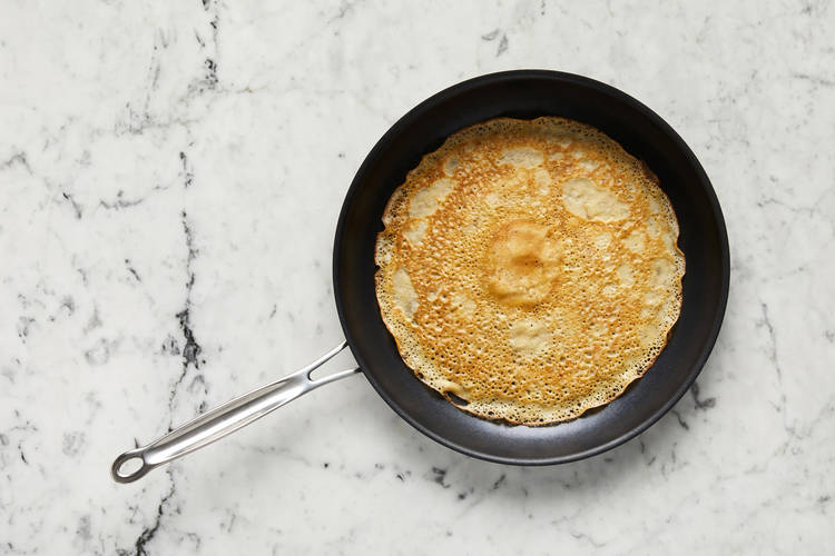 Cuire les crêpes