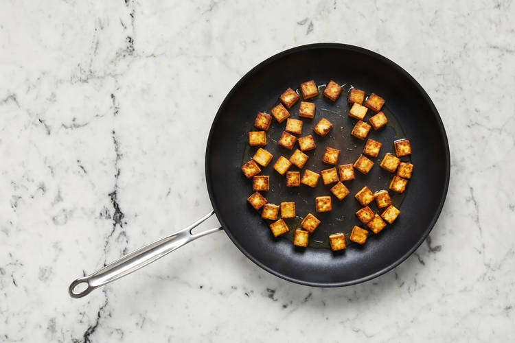 Poêler le paneer