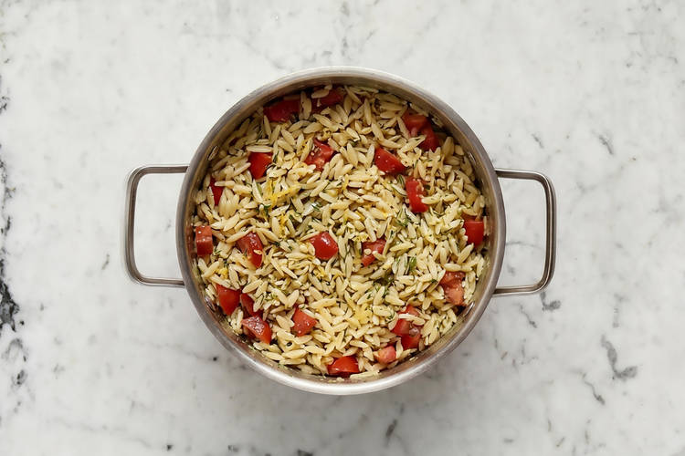 Assembler l’orzo