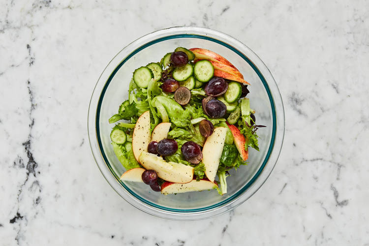 Assembler la salade