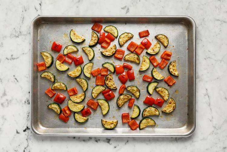 Cook veggies
