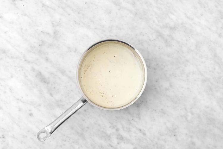 Make the Cheesy Truffle Sauce