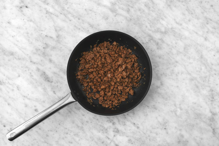 Cook the beef