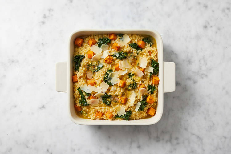 Finish the risotto