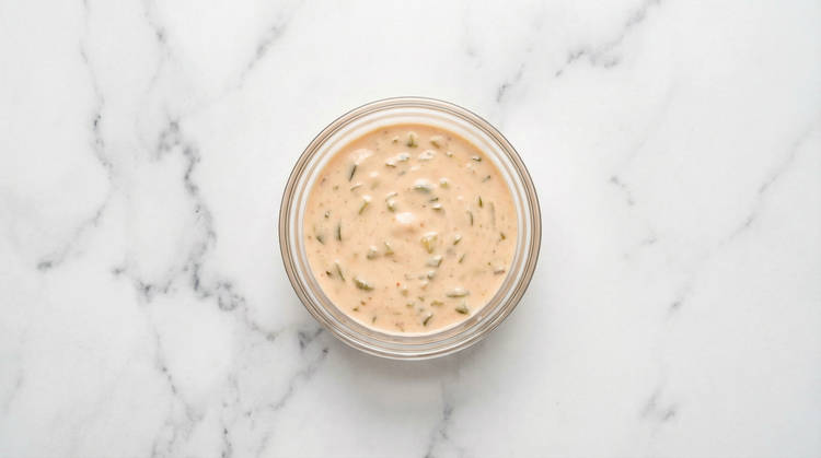 Mix Dressing & Make Slaw
