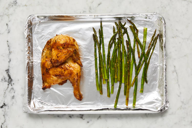 Roast Chicken & Asparagus