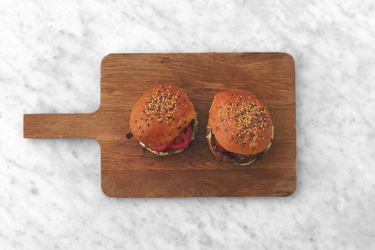 Burgers en action