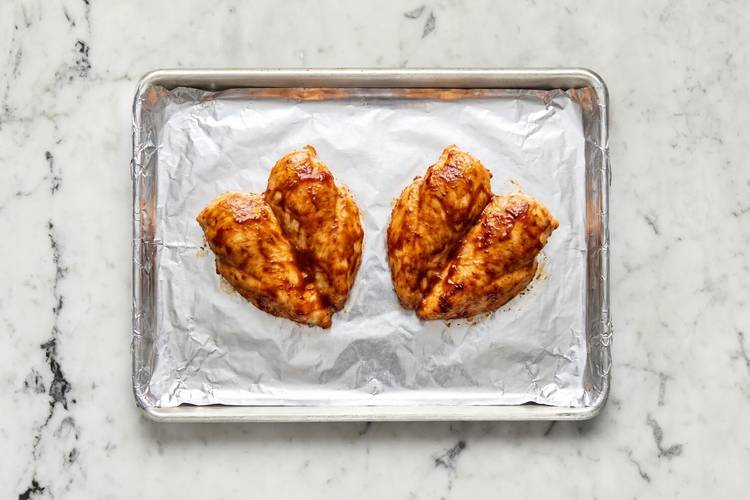 Cuire le poulet
