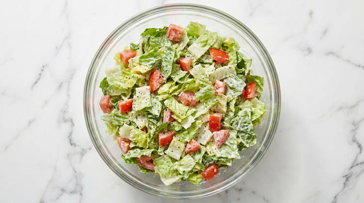 Make Sauce & Salad