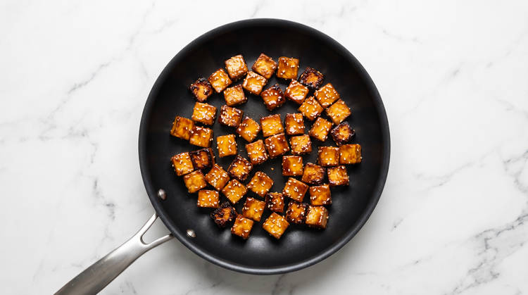 Finish Stir-Fry & Glaze Tofu